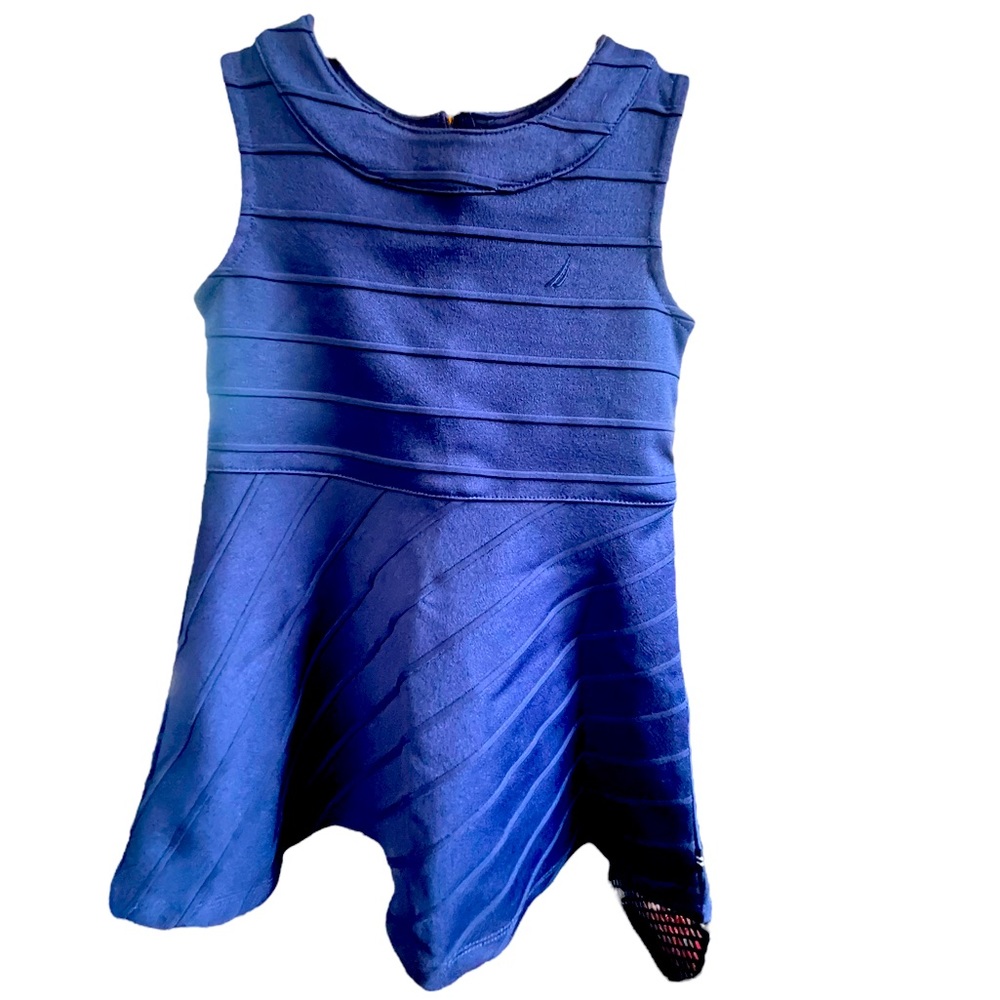 Nautica 2T Navy Dress EUC